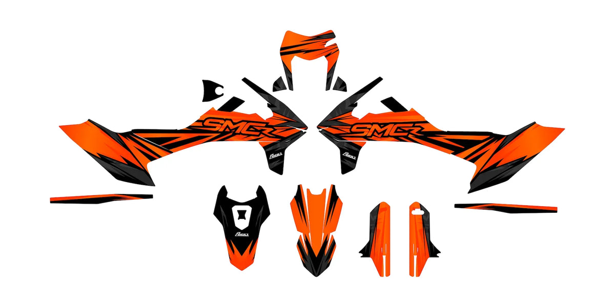 Dekor passend für KTM 690 SMC-R - Split Edition - Arider