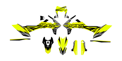 Graphics Kit suitable for KTM 690 SMC-R- Split Edition