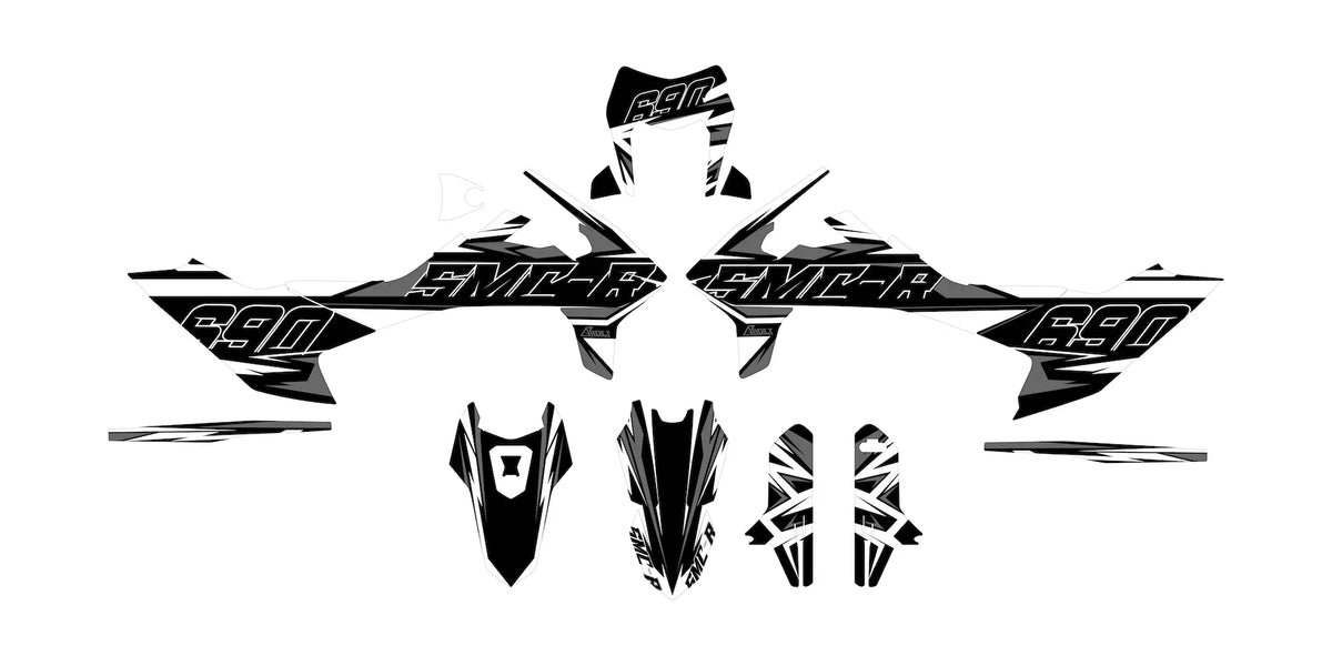 Dekor passend für KTM 690 SMC-R - Zenith Edition - Arider