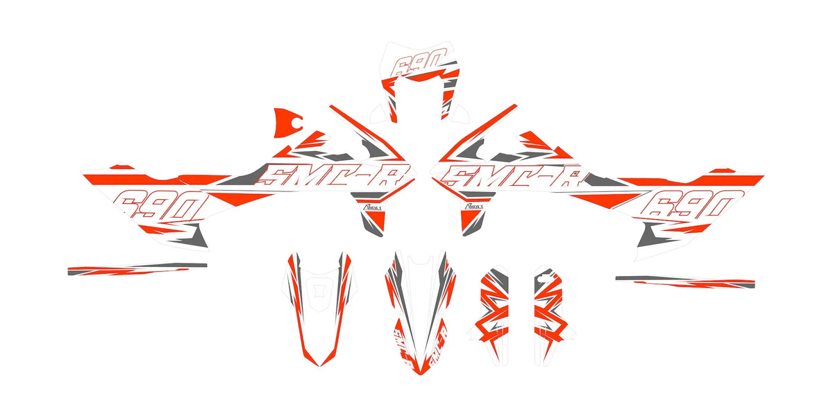 Dekor passend für KTM 690 SMC-R - Zenith Edition - Arider