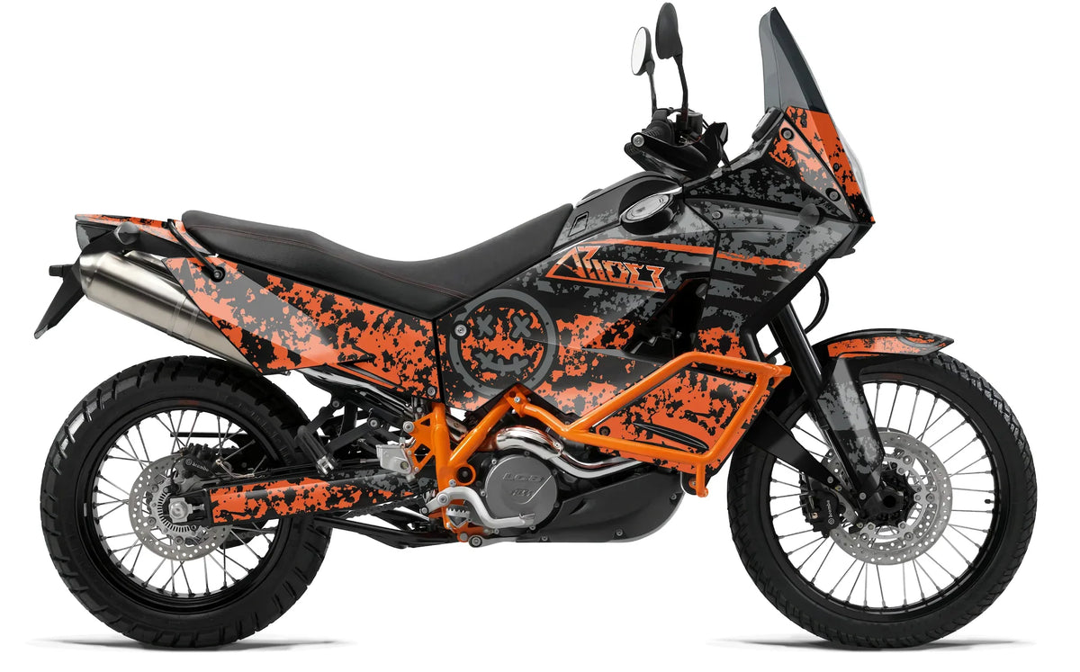 Dekor passend für KTM 950 / 990 Adventure - Smiley Edition - Arider