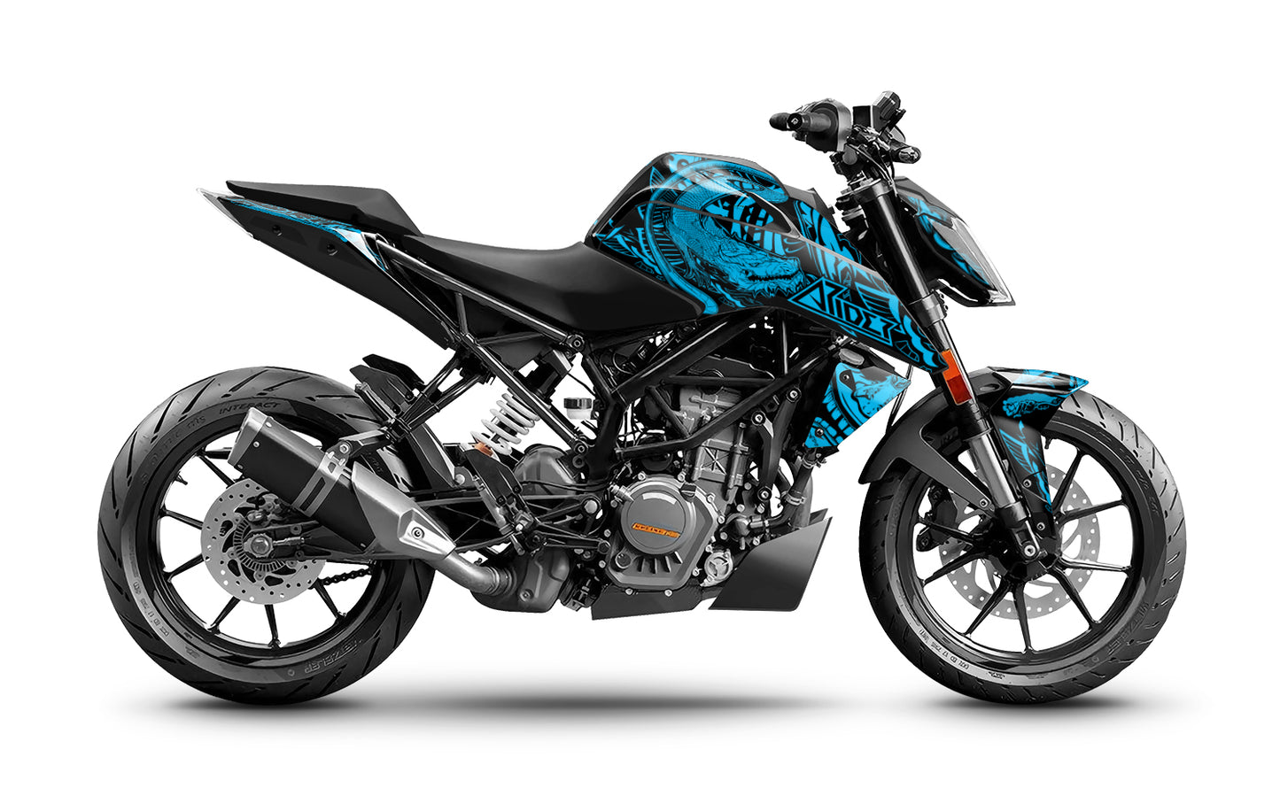 Graphics Kit suitable for KTM Duke 125 - Dragon Edition