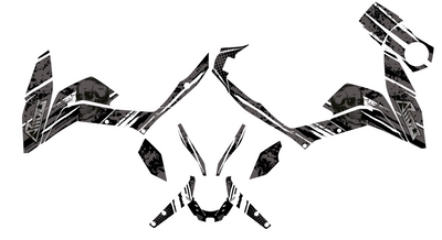 Graphics Kit suitable for KTM Duke 125 - Skull Edition