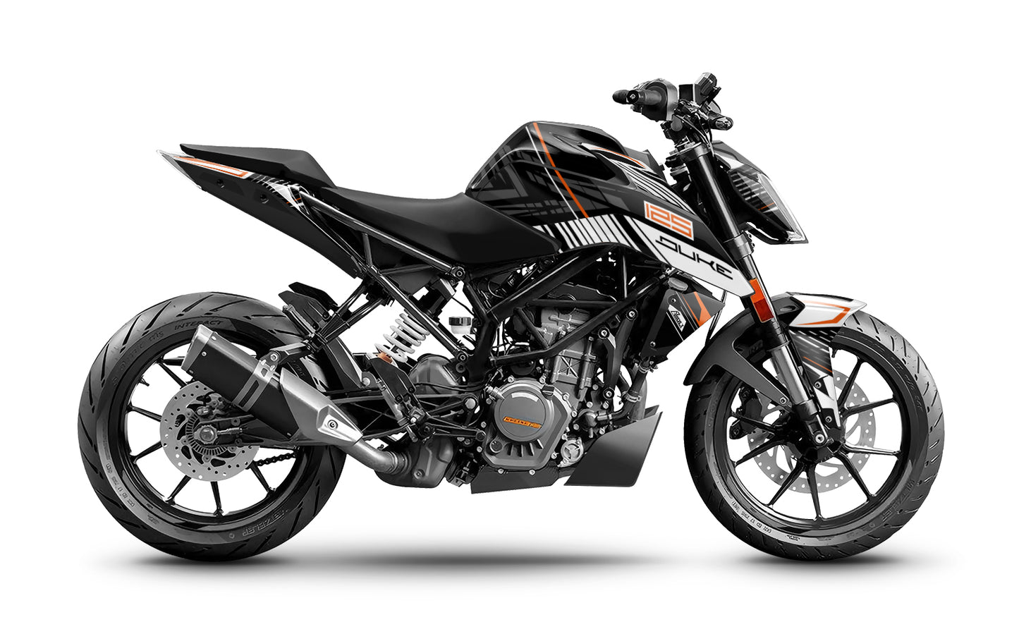Graphics Kit suitable for KTM Duke 125 - Stripe Edition