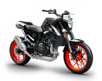 Graphics Kit suitable for KTM Duke 690 - Smiley Edition