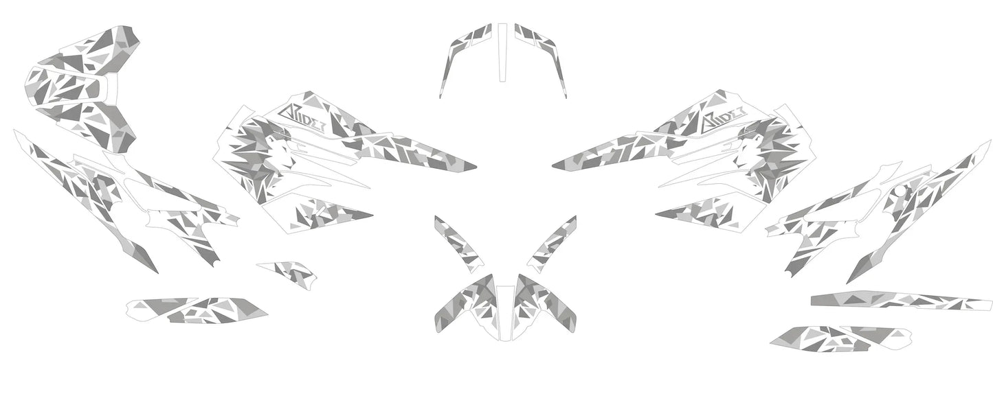 Dekor passend für KTM Duke 790 - Prism Edition - Arider