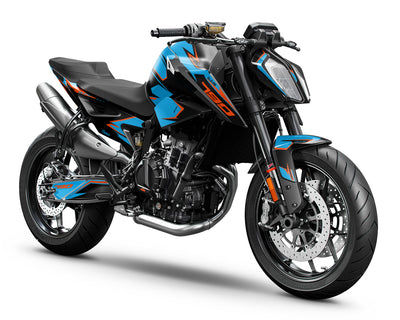 Graphics Kit suitable for KTM Duke 790 - Finest Edition