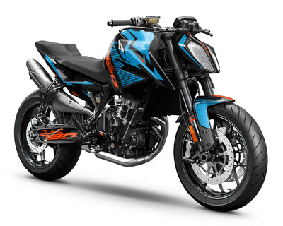 Graphics Kit suitable for KTM Duke 790- Sonic Edition