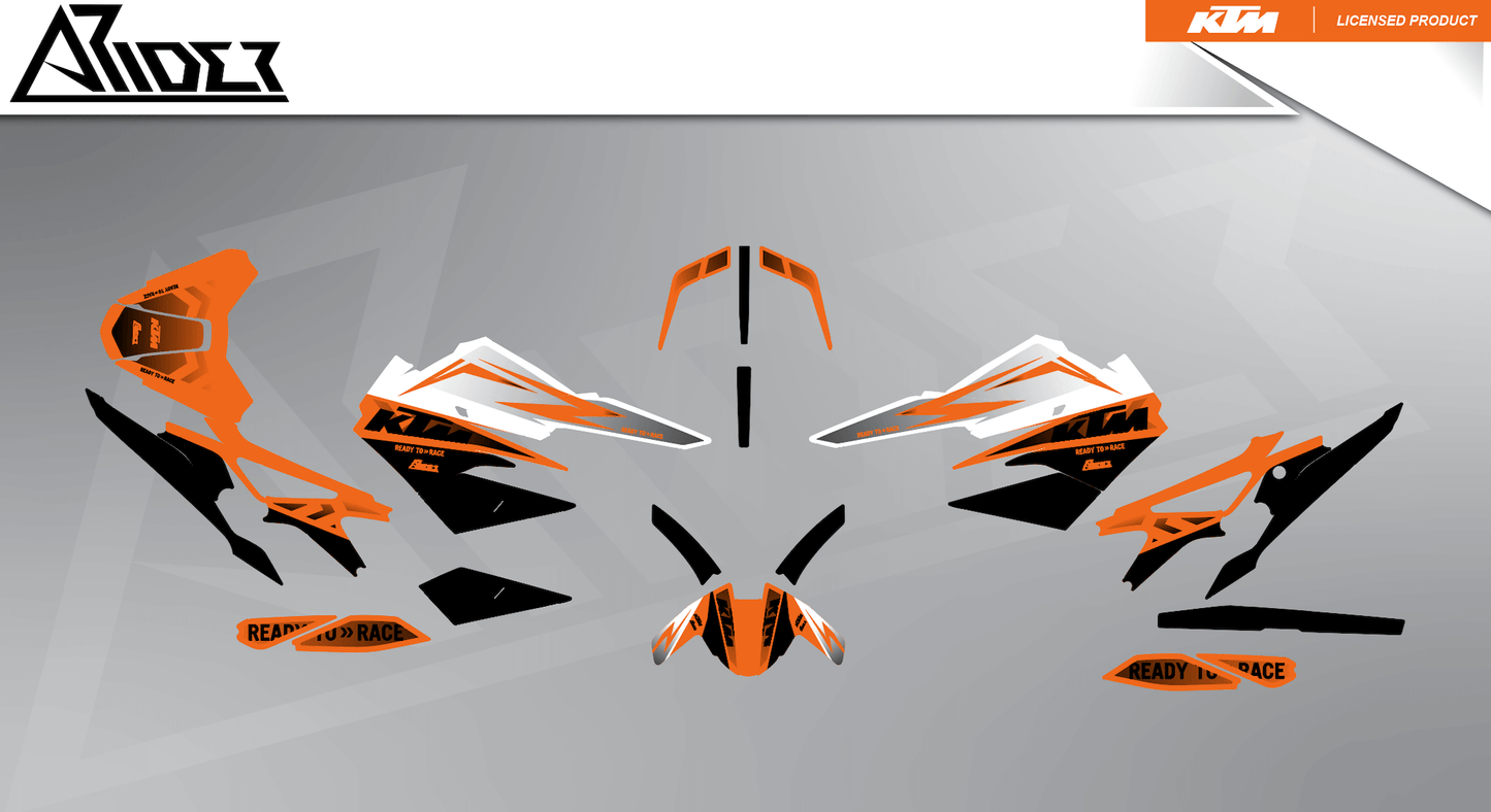 Graphics Kit suitable for KTM Duke 790 - Base Edition