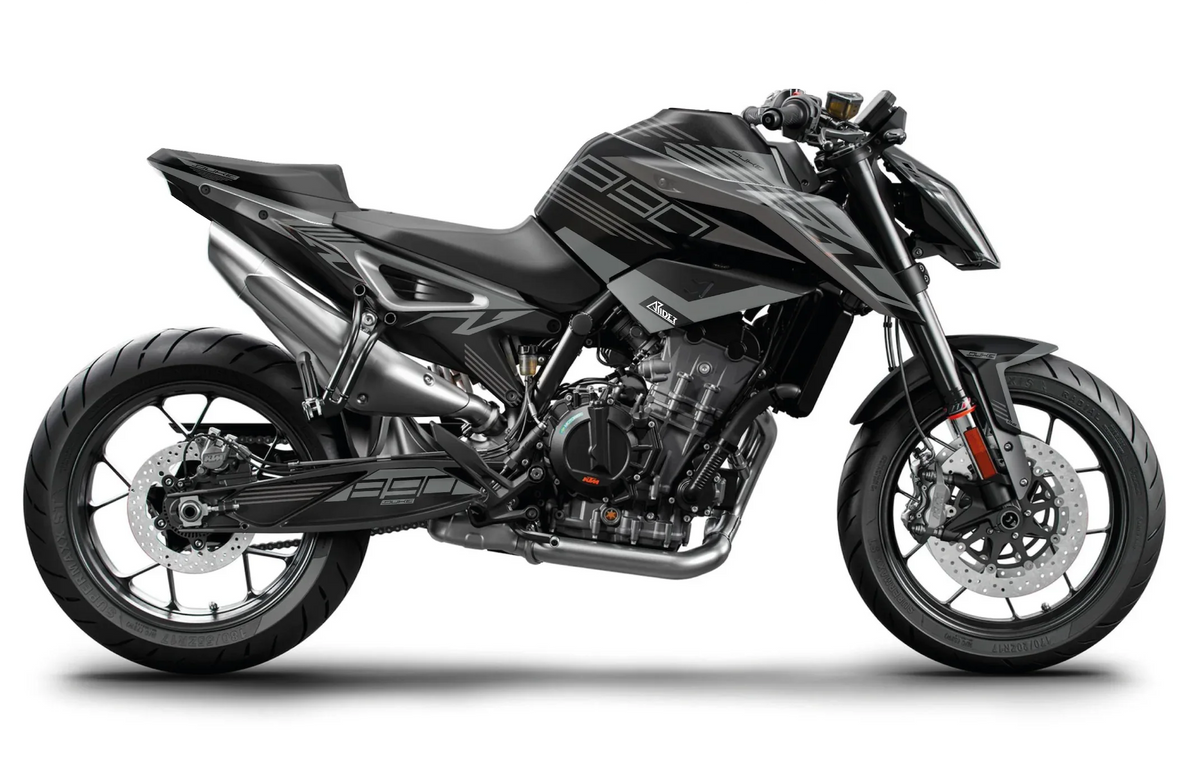 Dekor passend für KTM Duke 890 (R) - Racing Edition - Arider
