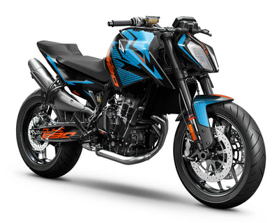 Graphics Kit suitable for KTM Duke 890 (R) - Sonic Edition