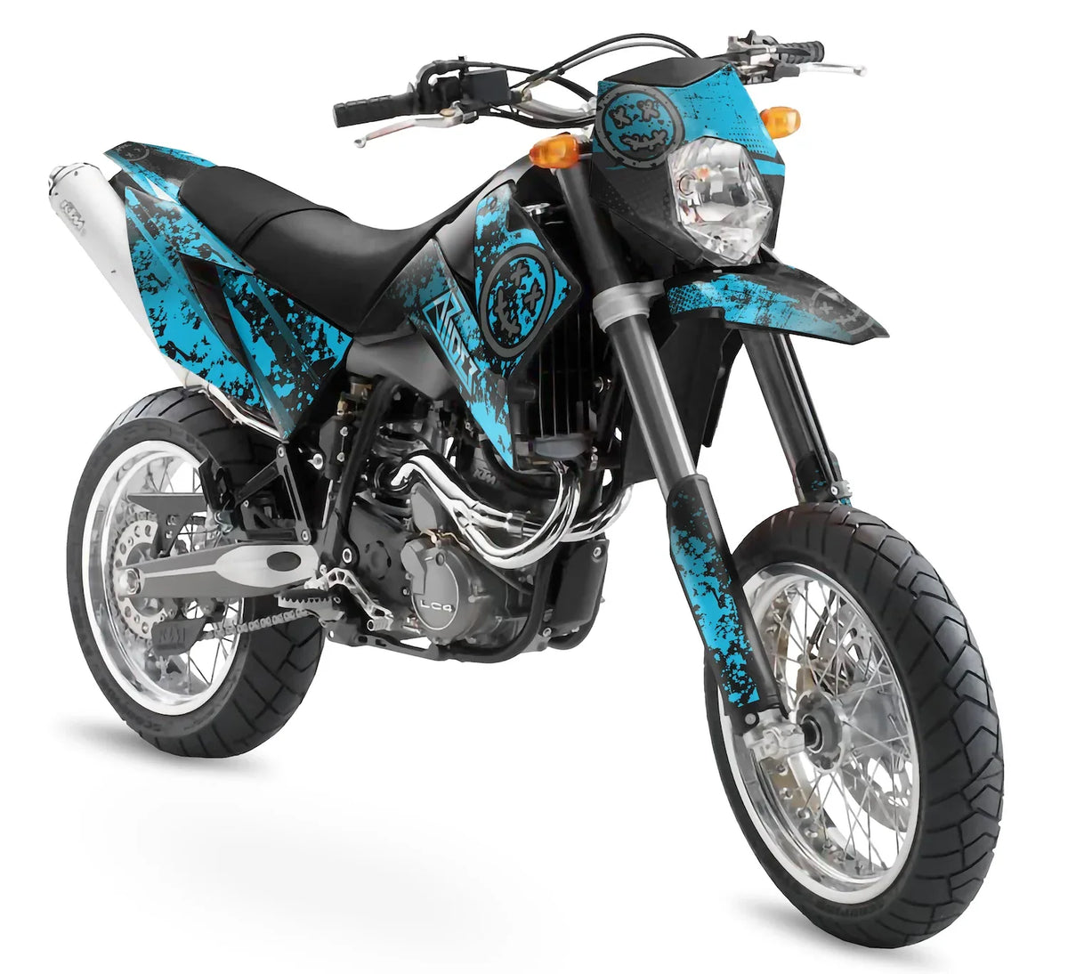 Dekor passend für KTM LC4 640 - Smiley Edition - Arider