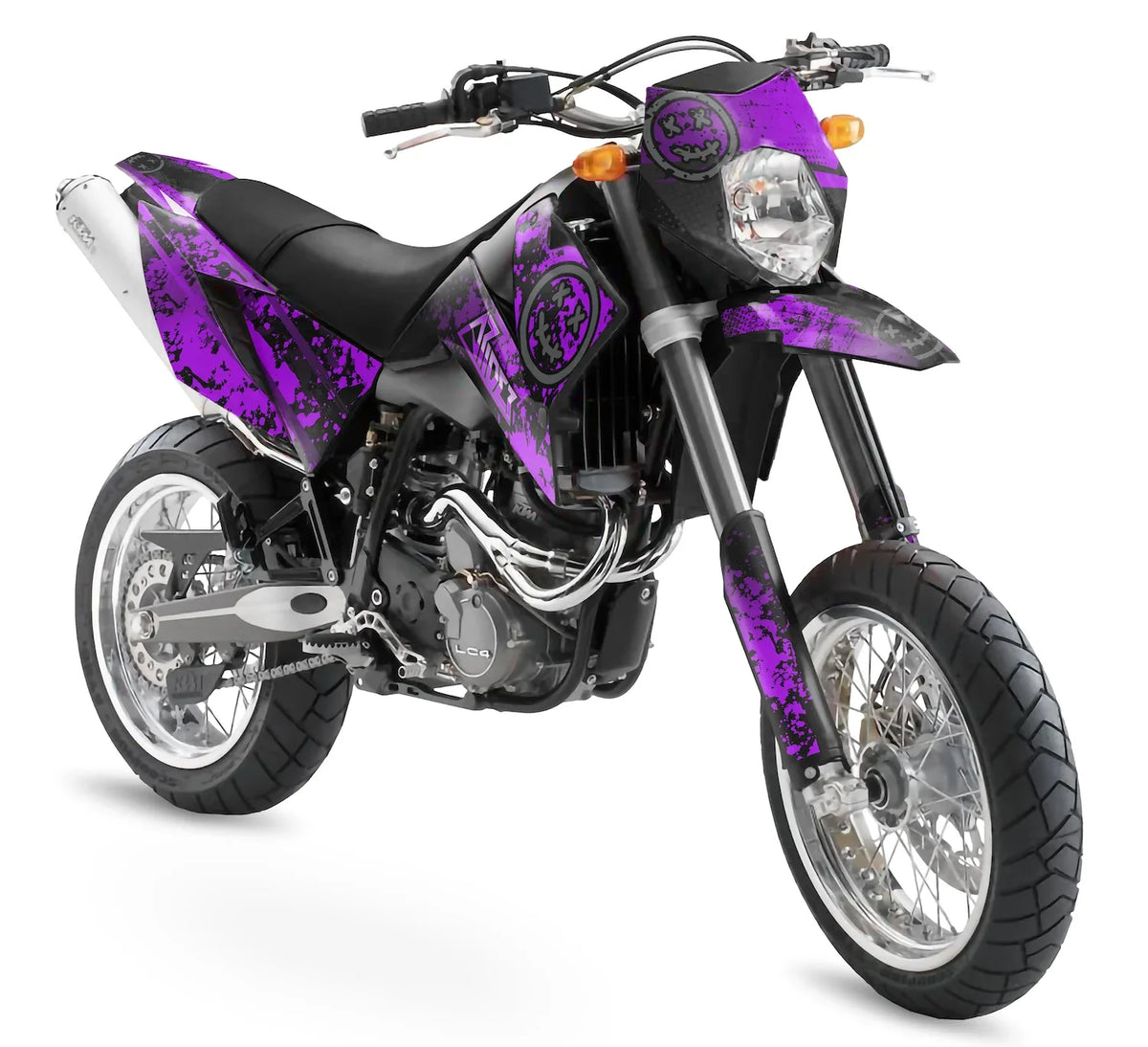 Dekor passend für KTM LC4 640 - Smiley Edition - Arider