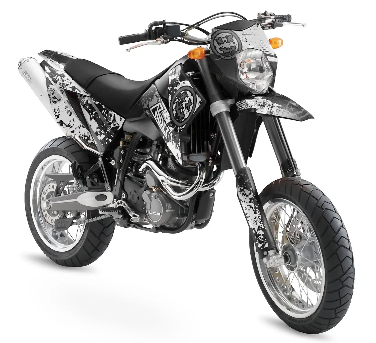 Dekor passend für KTM LC4 640 - Smiley Edition - Arider