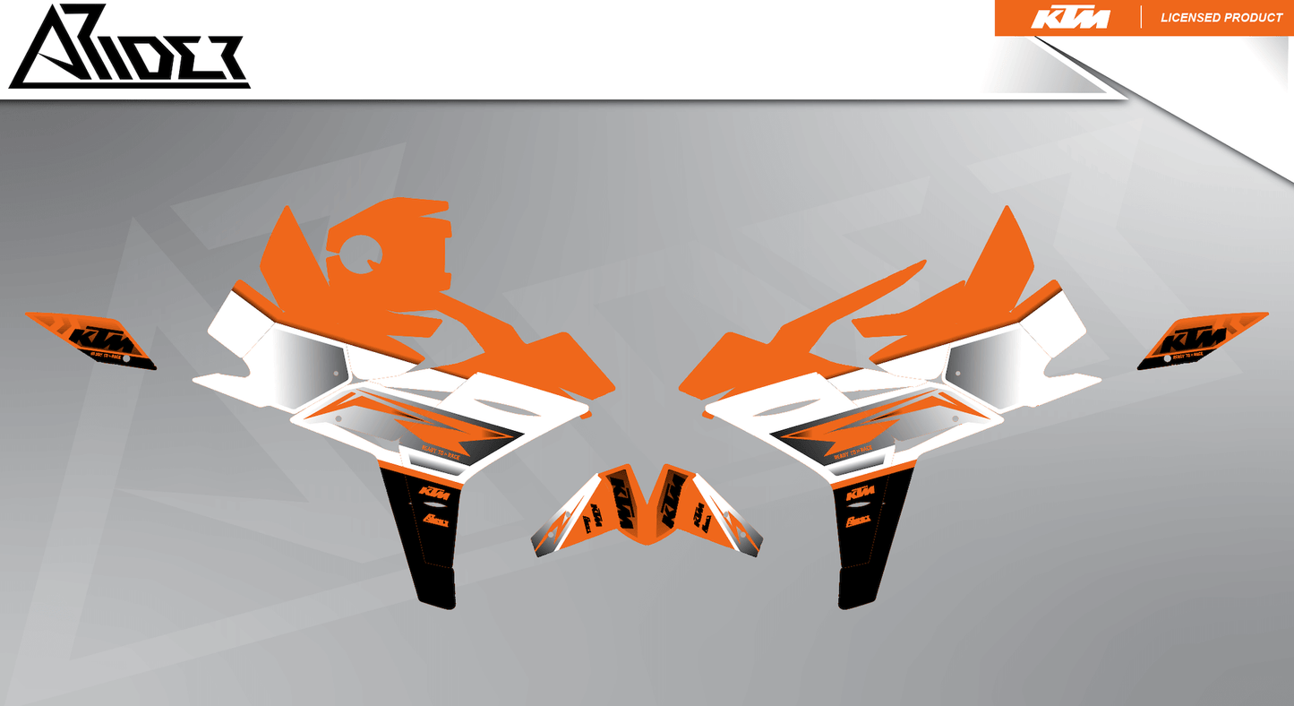 Graphics Kit suitable for KTM RC 125 / 390 - Prism Edition