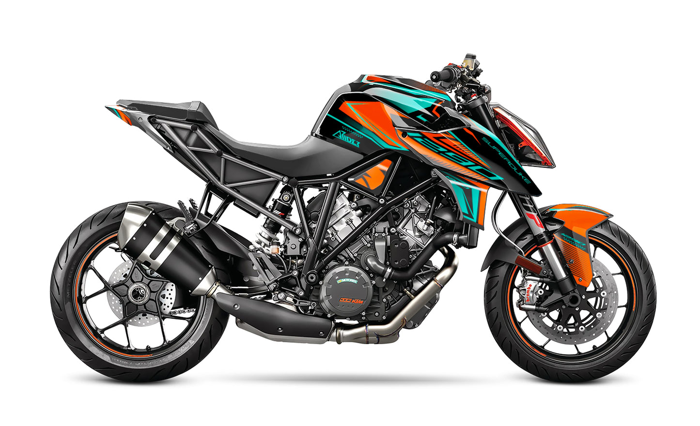 Graphics Kit suitable for KTM Super Duke 1290 R - Classic Edition