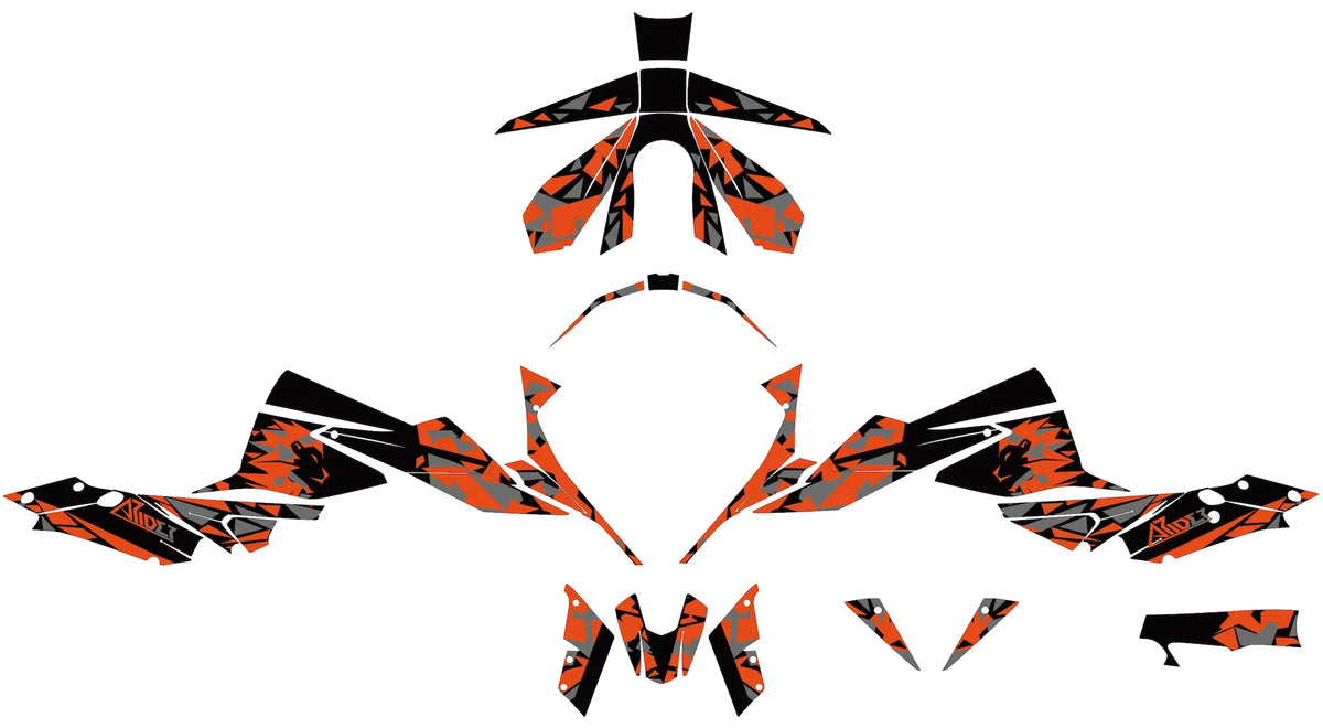 Dekor passend für KTM Super Duke 1290 R - Prism Edition - Arider