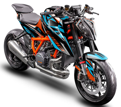 Graphics Kit suitable for KTM Super Duke 1290 R - Racing Edition