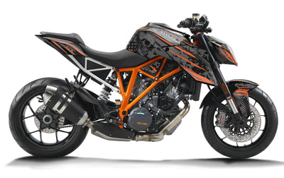 Dekor passend für KTM Super Duke 1290 R - Skull Edition - Arider