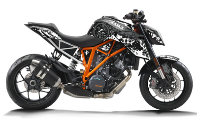 Graphics Kit suitable for KTM Super Duke 1290 R - Smiley Edition