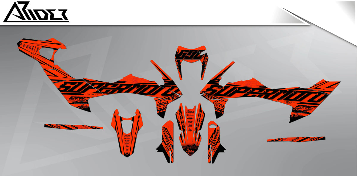 Dekor passend für KTM 690 SMC-R - Peak Edition - Arider
