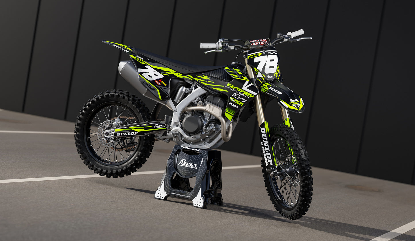 Graphics Kit suitable for Triumph TF - Clean Edition