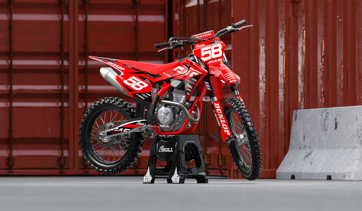 Kit déco adapté pour GasGas MC - Édition Clean