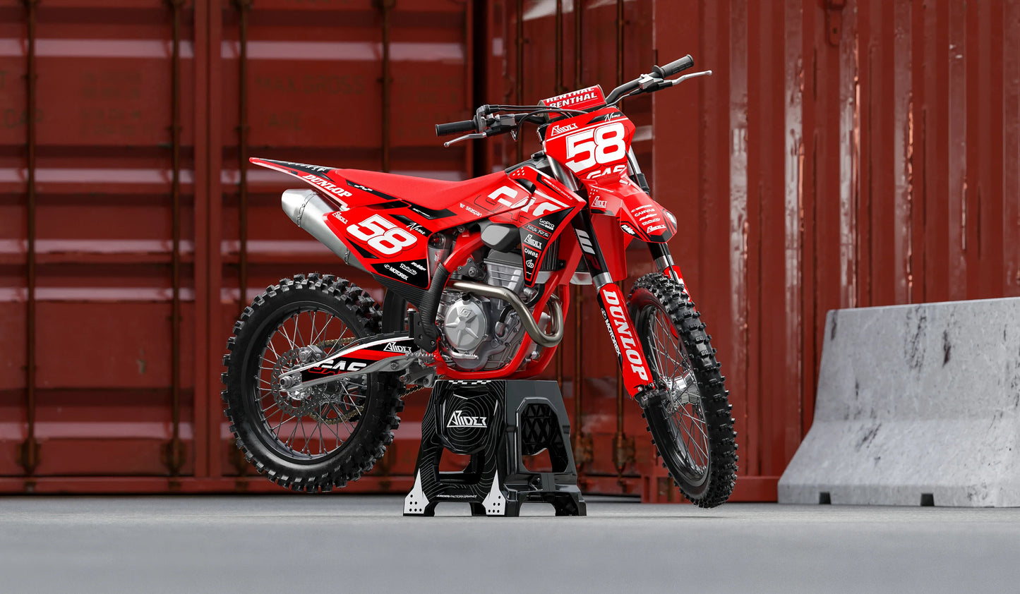 Dekor passend für GasGas MC - Clean Edition - Arider