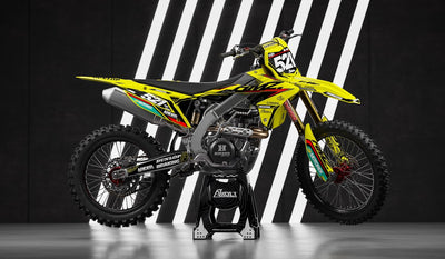 Graphics Kit suitable for Suzuki RMZ - Heaven Edition