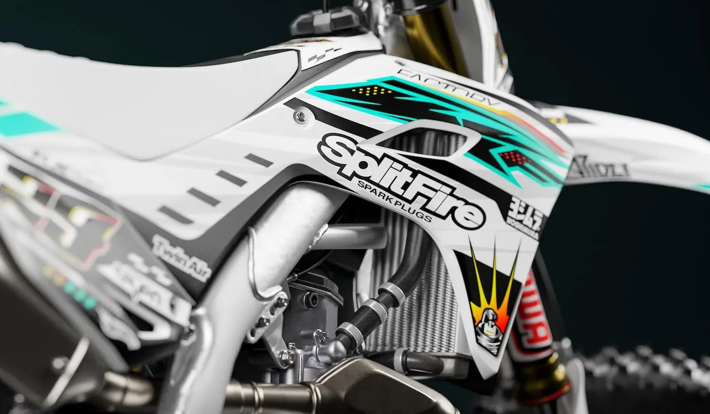 Dekor passend für Kawasaki KX - Clean Edition - Arider