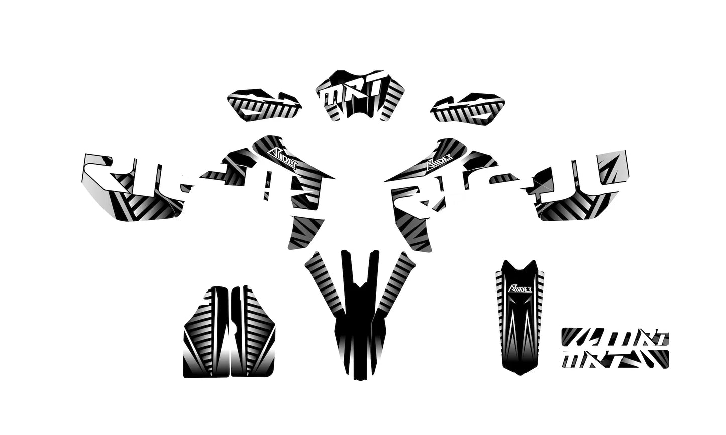 Dekor passend für Rieju MRT 50 / 125 - Liner Edition - Arider