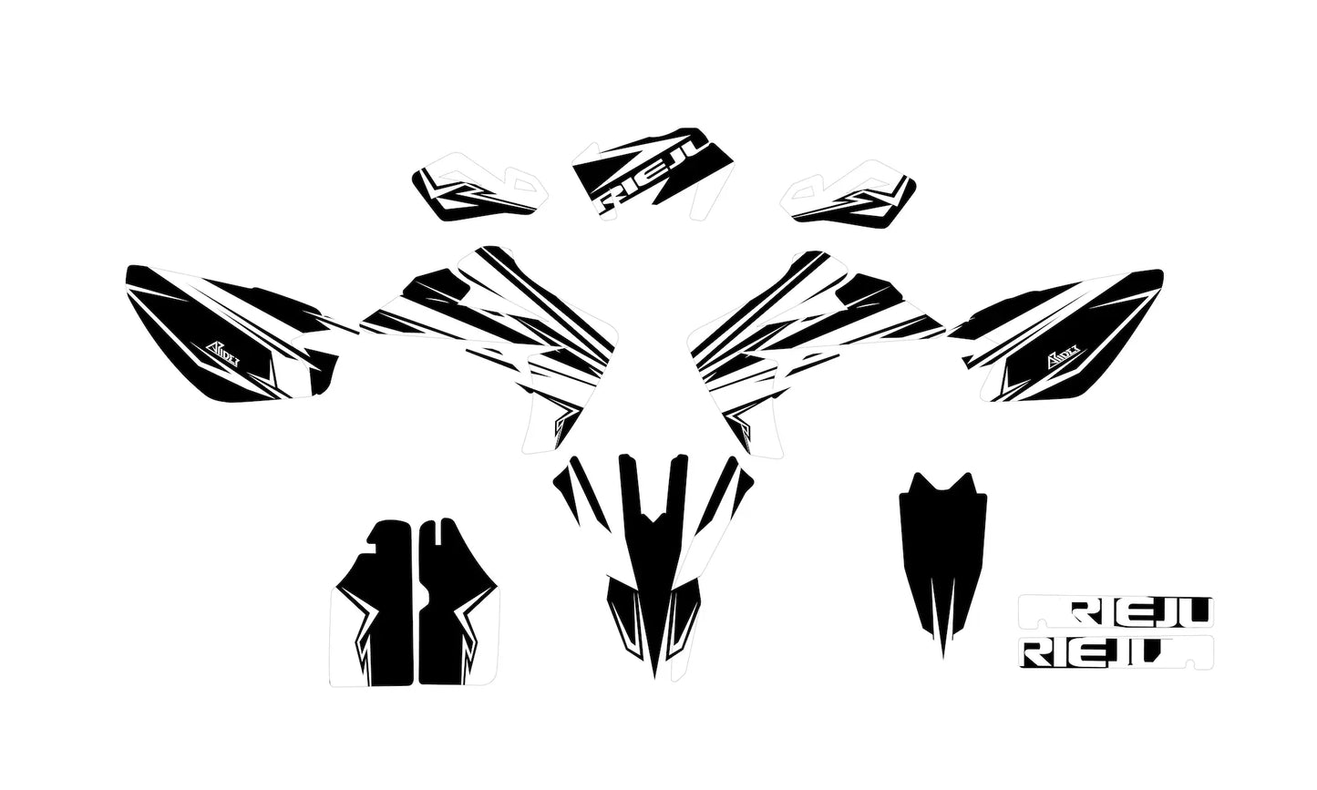 Dekor passend für Rieju MRT 50 / 125 - Storm Edition - Arider