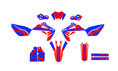 Graphics Kit suitable for Rieju MRT 50 / 125- Tri Edition