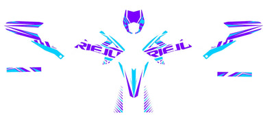 Dekor passend für Rieju MRT 50 / 125 - Tone Edition - Arider