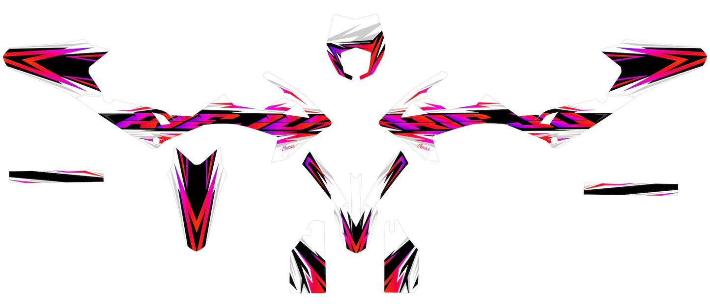 Dekor passend für Rieju MRT 50 / 125 - Heat Edition - Arider