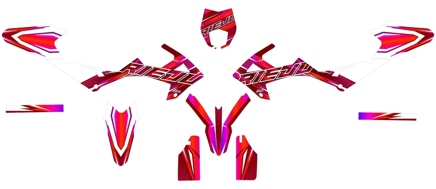 Dekor passend für Rieju MRT 50 / 125 - Takeoff Edition - Arider