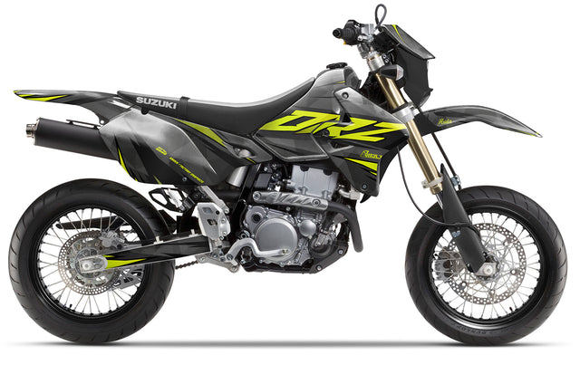 Dekor passend für Suzuki DRZ 400 - Wild Edition, Farbe Gelb