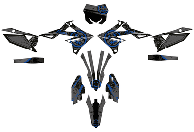 Kit de pegatinas para Suzuki RMZ 250 - Edición Smiley