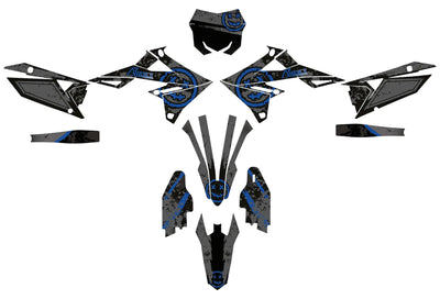 Dekor passend für Suzuki RMZ 250 - Smiley Edition - Arider