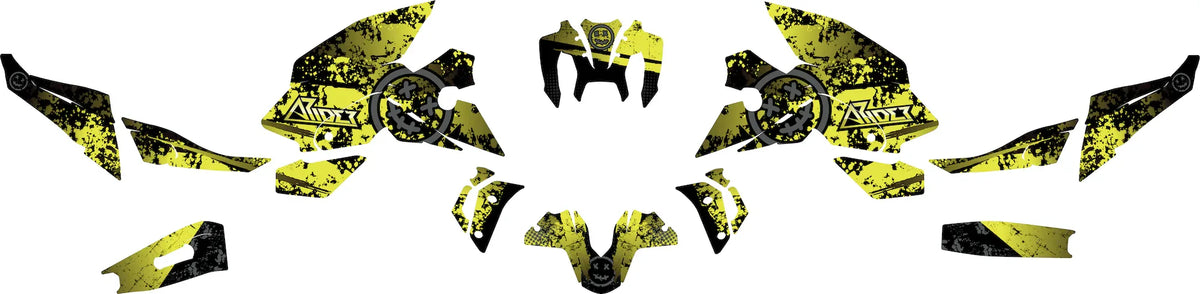 Dekor passend für Yamaha MT 07 - Smiley Edition - Arider