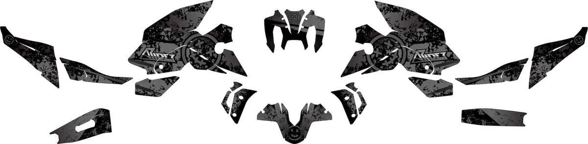 Dekor passend für Yamaha MT 07 - Smiley Edition - Arider