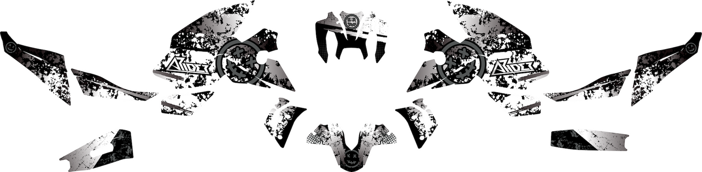 Graphics Kit suitable for Yamaha MT 07 - Smiley Edition