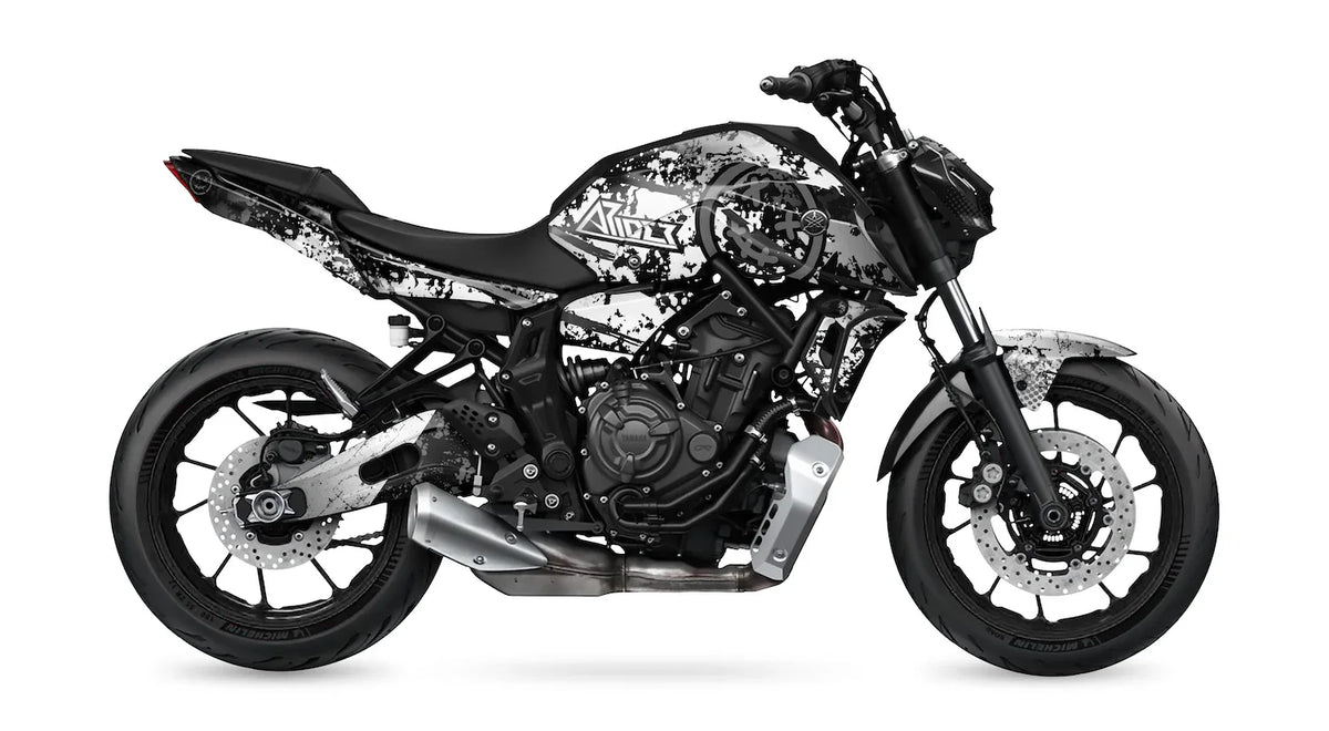 Dekor passend für Yamaha MT 07 - Smiley Edition - Arider
