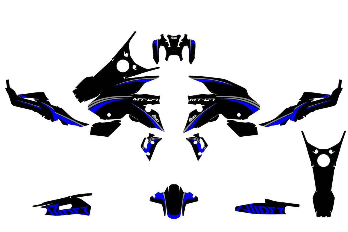 Dekor passend für Yamaha MT 07 - Swish Edition - Arider