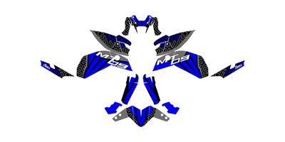 Graphics Kit suitable for Yamaha MT 09 - Maze Edition