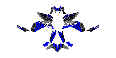Dekor passend für Yamaha MT 09 - Maze Edition - Arider
