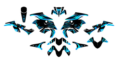 Dekor passend für Yamaha MT 125 - Swirl Edition - Arider