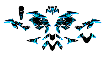 Graphics Kit suitable for Yamaha MT 125 - Swirl Edition