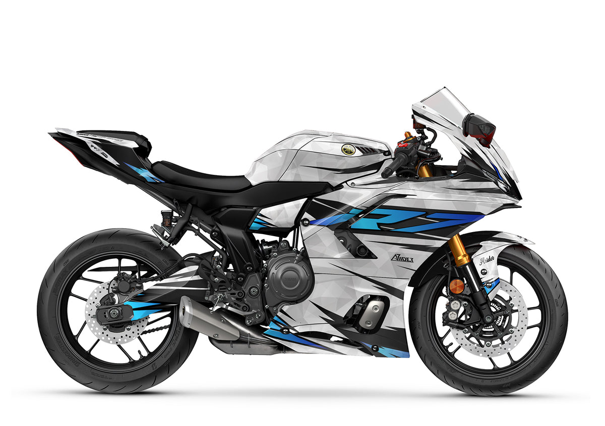 Dekor passend für Yamaha R7 - Wild Edition, Farbe Blau, Baujahr 2026