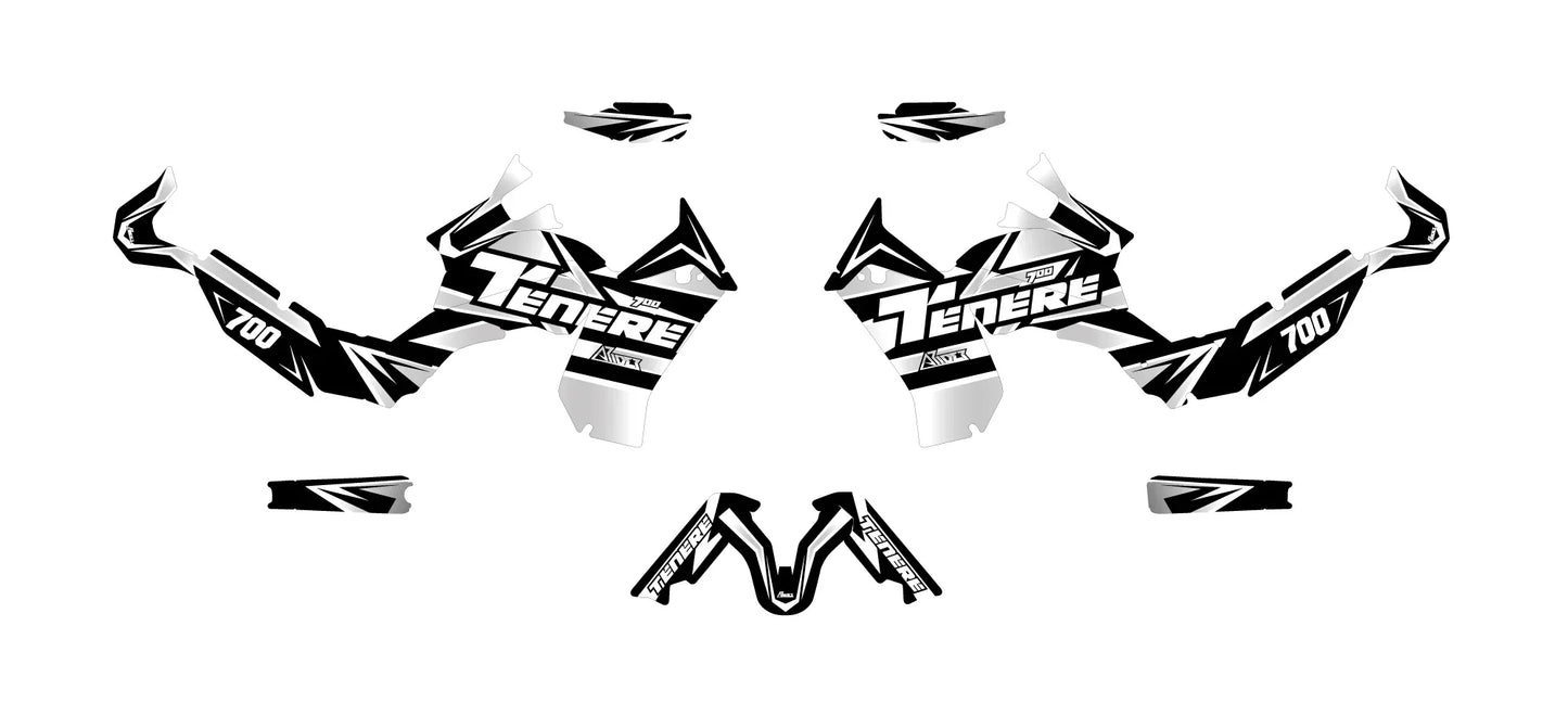 Dekor passend für Yamaha Tenere 700 - Classic Edition - Arider